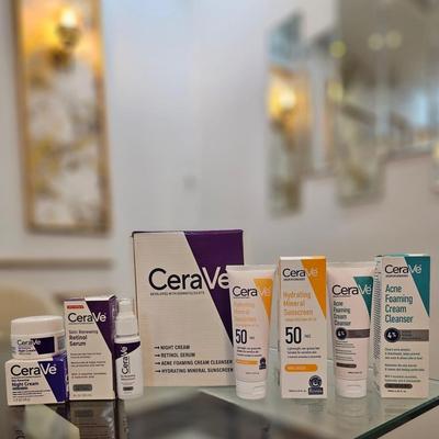 CeraVe 4-in-1 Skincare Bundle for Acne & Glowing Skin