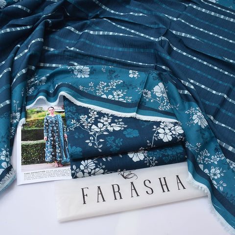FARASHA – Khaddar 3PC Winter Collection (Unstitched)