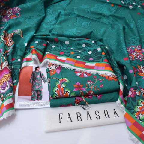FARASHA – Khaddar 3PC Winter Collection (Unstitched)