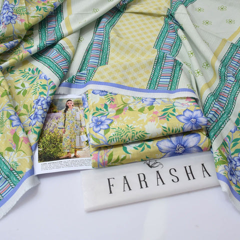 FARASHA – Khaddar 3PC Winter Collection (Unstitched)