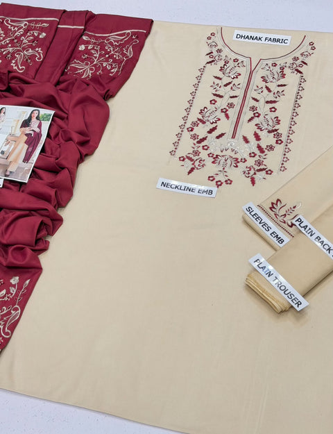 FARASHA – Khaddar 3PC Winter Collection (Unstitched)