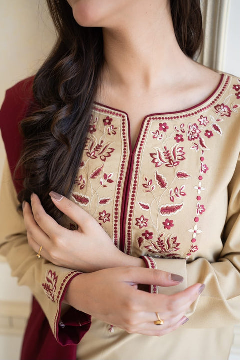 FARASHA – Khaddar 3PC Winter Collection (Unstitched)