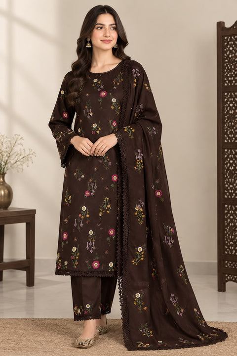 Indian Boti 3PC Winter Dhanak Collection