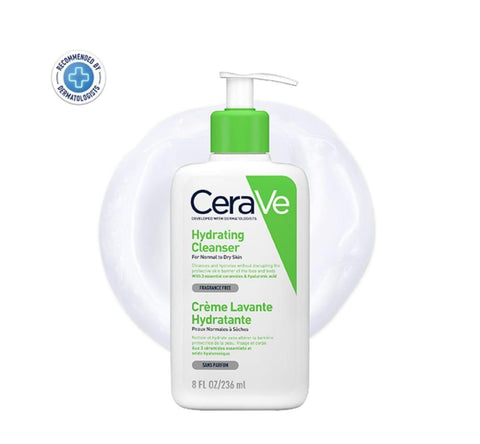 CeraVe Hydrating Cleanser 236ml – Normal to Dry Skin
