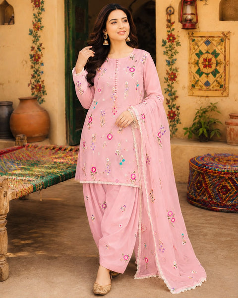 Indian Boti 3PC Winter Dhanak Collection