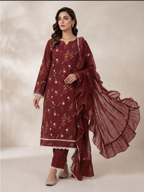 Indian Boti 3PC Winter Dhanak Collection