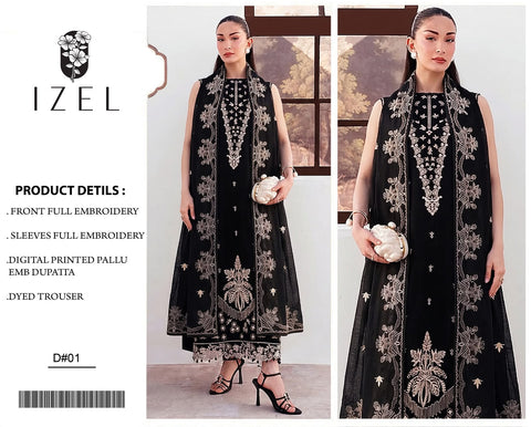 Winter Collection Brands Hit Codes – Dhanak 3-Piece Suit