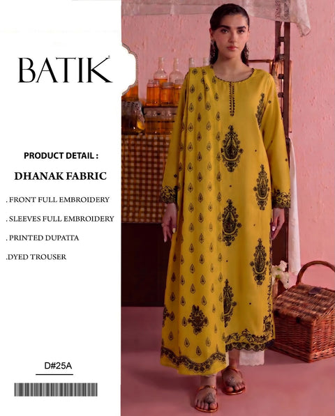 Winter Collection Brands Hit Codes – Dhanak 3-Piece Suit