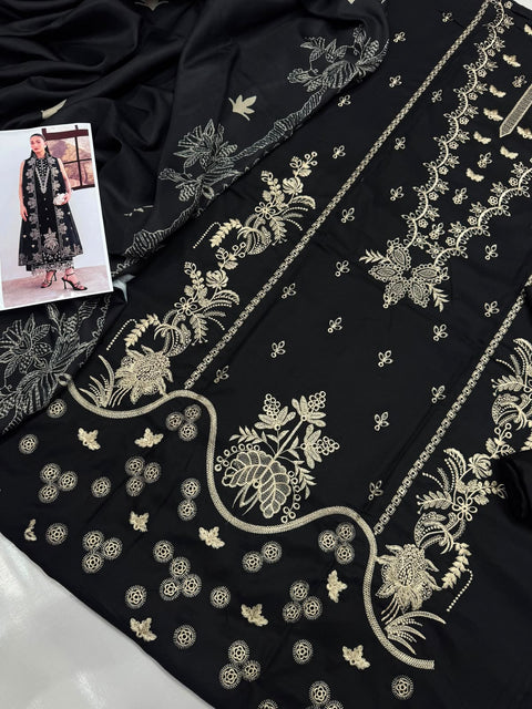 Winter Collection Brands Hit Codes – Dhanak 3-Piece Suit