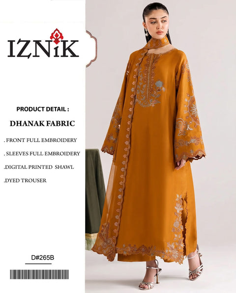 Winter Collection Brands Hit Codes – Dhanak 3-Piece Suit