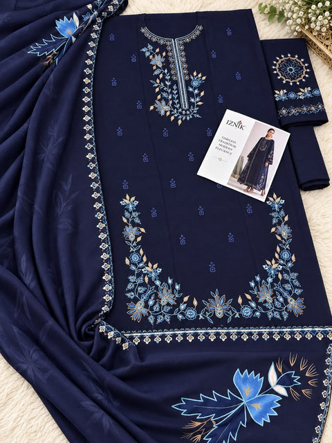 Winter Collection Brands Hit Codes – Dhanak 3-Piece Suit