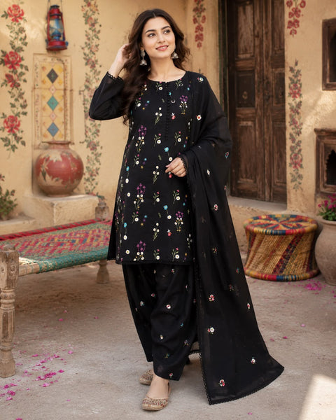 Indian Boti 3PC Winter Dhanak Collection