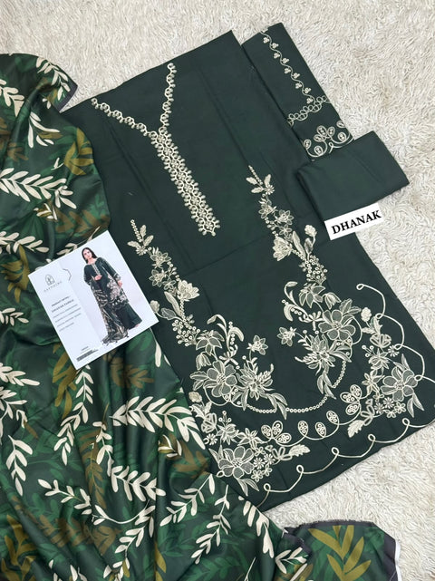 Winter Collection Brands Hit Codes – Dhanak 3-Piece Suit