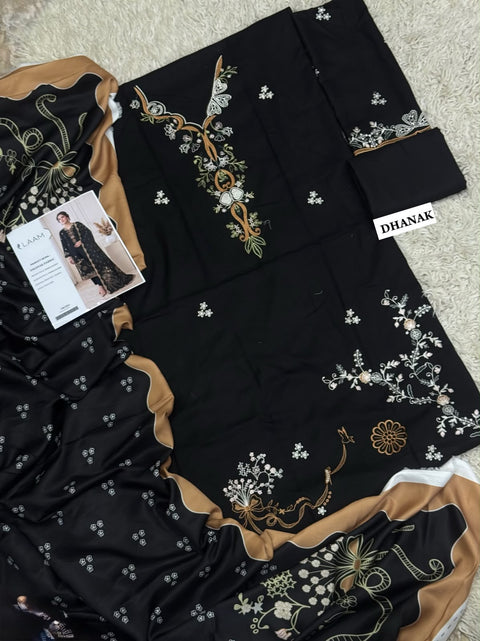 Winter Collection Brands Hit Codes – Dhanak 3-Piece Suit